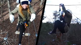 AMAZING ZIPLINING IN GEORGIA!