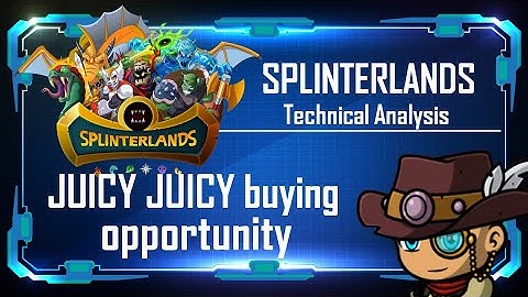 Splinterlands SPS: JUICY JUICY BUYING OPPORTUNITY | Technical Analysis | Price Prediction