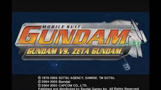 Gundam vs Zeta Gundam PS2 Opening Intro (2004-2005)