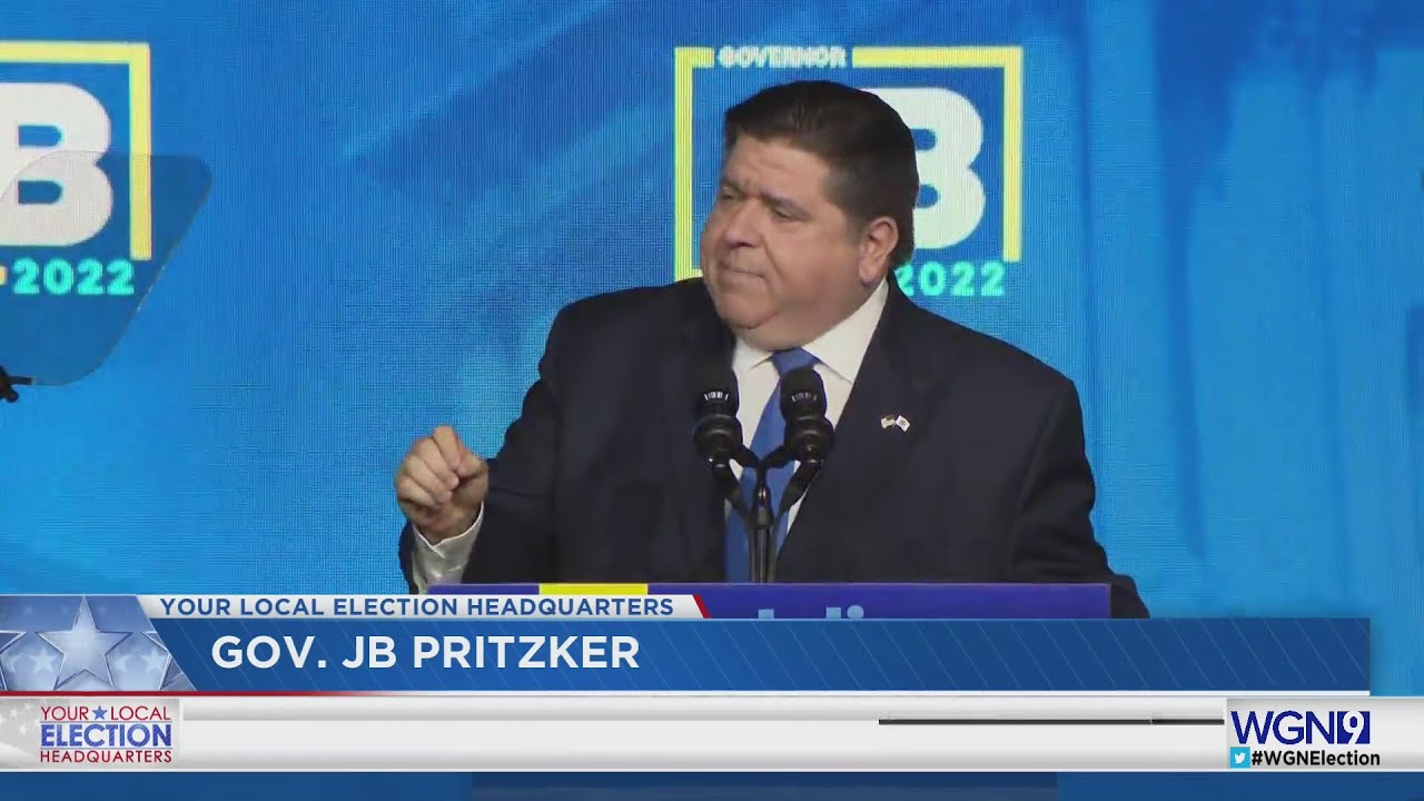 J.B. Pritzker declares victory over GOP challenger Darren Bailey