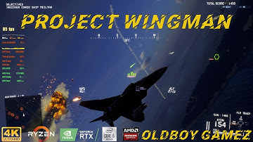 Project Wingman 4K | Intel i5 10400F | RTX 3070 | Max settings