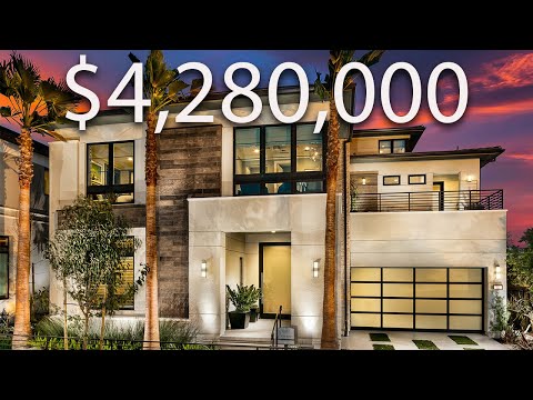 Inside A $4,280,000 3 Story MODERN TROPICAL MANSION | Mansion Tour