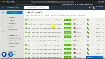Request 01: Thiết lập nhóm đề xuất