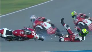 best overtaking moments, crashes, amazing moto moments 2023