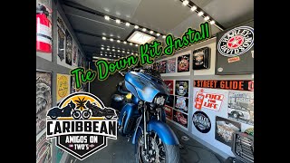 Harley Davidson Tie Down Kit Install