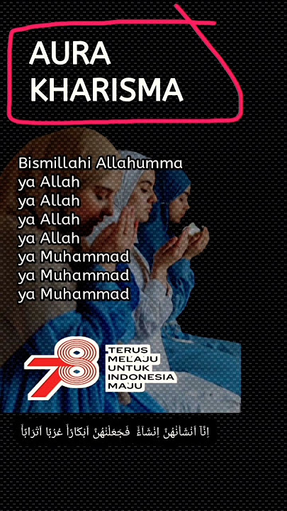 BACAAN DOA BUKA AURA KHARISMA SEPANJANG MASA#shorts
