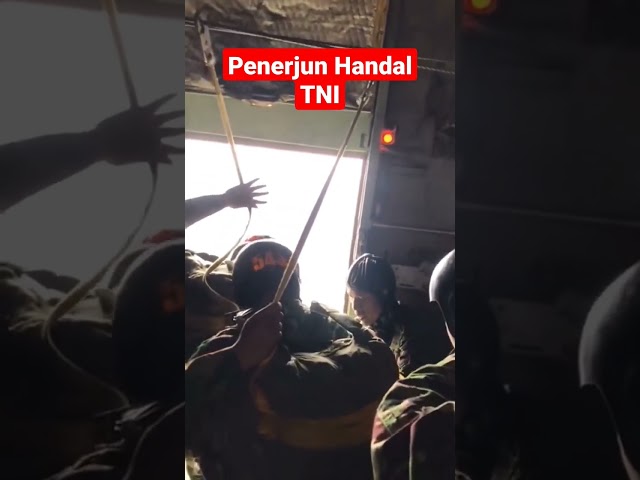 Penerjun Handal TNI #shorts #shortvideo #tni #tniad #pendidikan #video class=