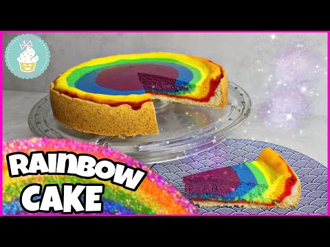 Video: Wie Man Einen Regenbogen-Käsekuchen Macht