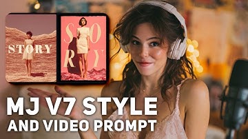 Midjourney version 7 Dreamscape Fashion Style and Video prompts