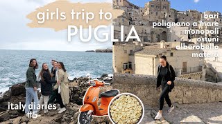 PUGLIA Travel Vlog! Bari, Polignano a Mare, Monopoli, Ostuni, Alberobello &amp; Matera | Italy Vlogs #5