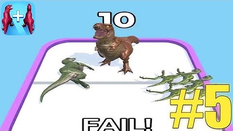 Merge Master - Dinosaur Fusion - Gameplay Walkthrough Part 5 for Android, ISO