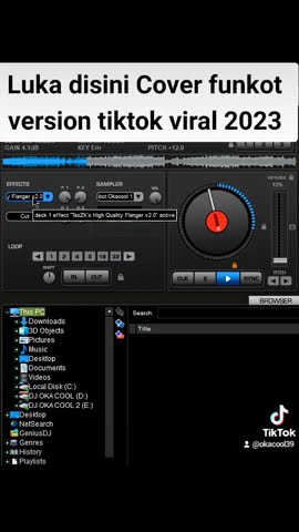 luka disini Cover funkot version tiktok viral