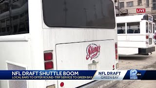 Milwaukee bars will offer shuttles to the NFL draft in Green Bay