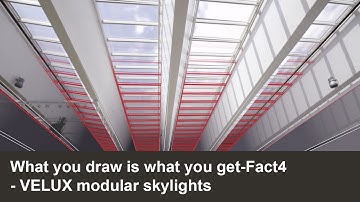 What you draw is what you get | Fact 4 | VELUX Modular Skylights
