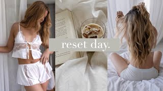 reset day: getting back on track vlog | healthy travel + hormone reset