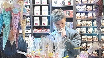 Dan Olsen CANDY SHOP VIDEOSHOOT with Director Simon Wells