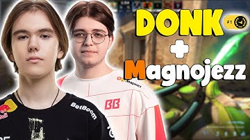 DONK & MAGNOJEZZ ON FIRE - FACEIT CS2 POV w/ V-COMMS | 2025 #fpl #s1mple #cs2pov #cs2 #csgo