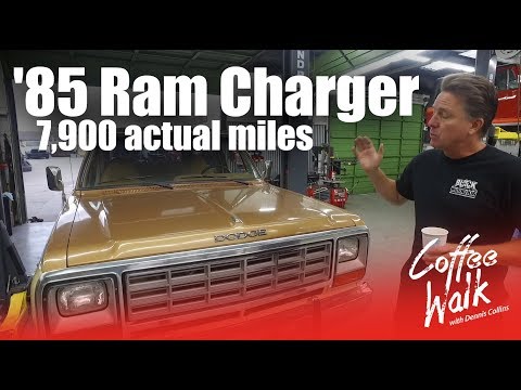 Coffee Walk Ep.19: '85 Dodge Ram Charger and update on the Hellcat JL SEMA build