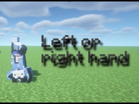 left hand or right hand for pvp? - YouTube