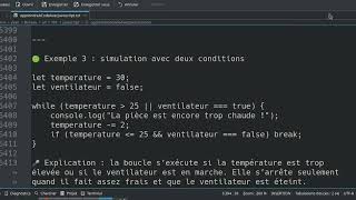 👉 JavaScript : Comment utiliser || dans une boucle while (exemples pratiques) Part C