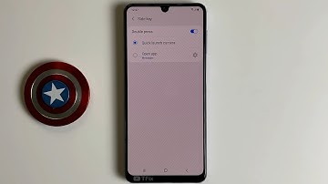 Double press Quick launch camera on Samsung A22 Android 11