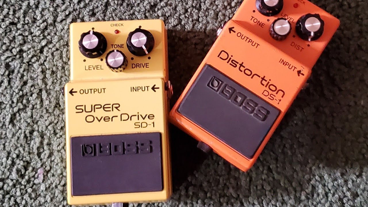 Climbing the Boss Mountain: SD-1 Super Overdrive to the DS-1