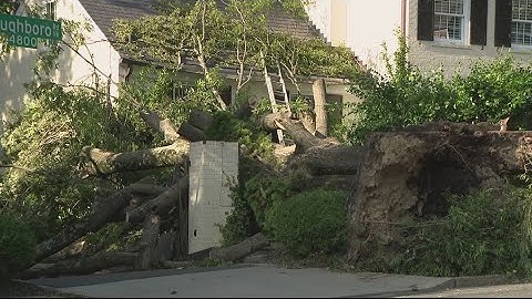 Thousands still without power, roads still blocked after Saturday storms