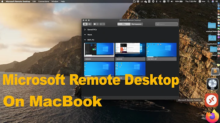 How to Use Microsoft Remote Desktop On Mac OS - Phần mềm Microsoft Remote Desktop cho Mac OS