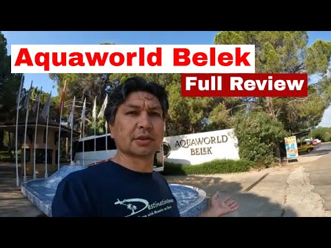 🇹🇷 Aquaworld Belek Full Review, Turkey Travel Vlog