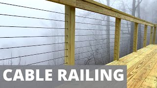 Cable Railing Installation | DIY Bought on Amazon