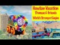 Hawaiian Vacation Disney's Aulani Resort | Thomas & Friends World's Strongest Engine Competition