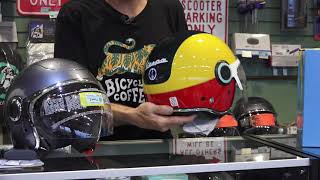Official Vespa Helmets available at Scooterwest.com!