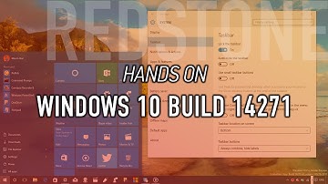Windows 10 build 14271 for PC: Hands-on with the new Taskbar settings and tweaks