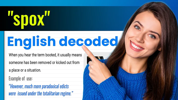 Define Spox? 🗣️: What It Really Means & How To Use It