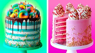 Ideias Incríveis para Decorar Bolos Deliciosos | Receitas e Sobremesa de Chocolate, DIY Cake