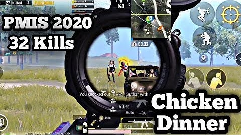 PMIS  In Game Qualifiers | 31 Kills Domination In PMIS 2020 | PMIS Day 2 Match 2 CD + 31 Kills