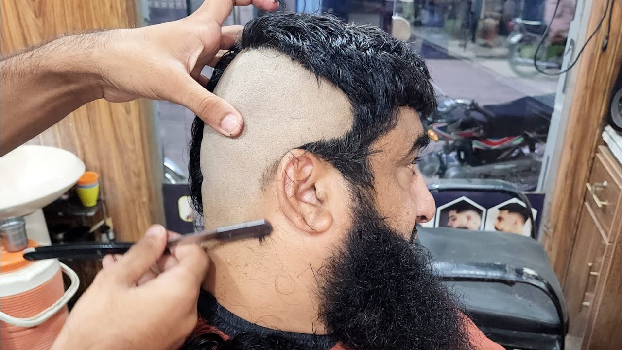 Head Shaver A Men Head Shave Tutorial🥺 By Miss Barber ️ - YouTube