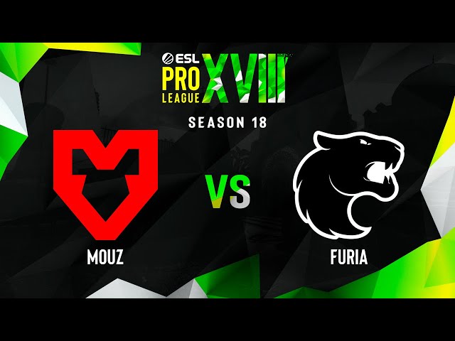 MOUZ vs. FURIA at ESL Pro League Season 18