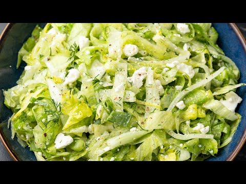 Maroulosalata: Greek lettuce salad