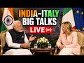 LIVE: PM Modi Holds Bilateral Talks With Italy PM Giorgia Meloni | Trade, Defence &amp; Diplomacy &amp; More