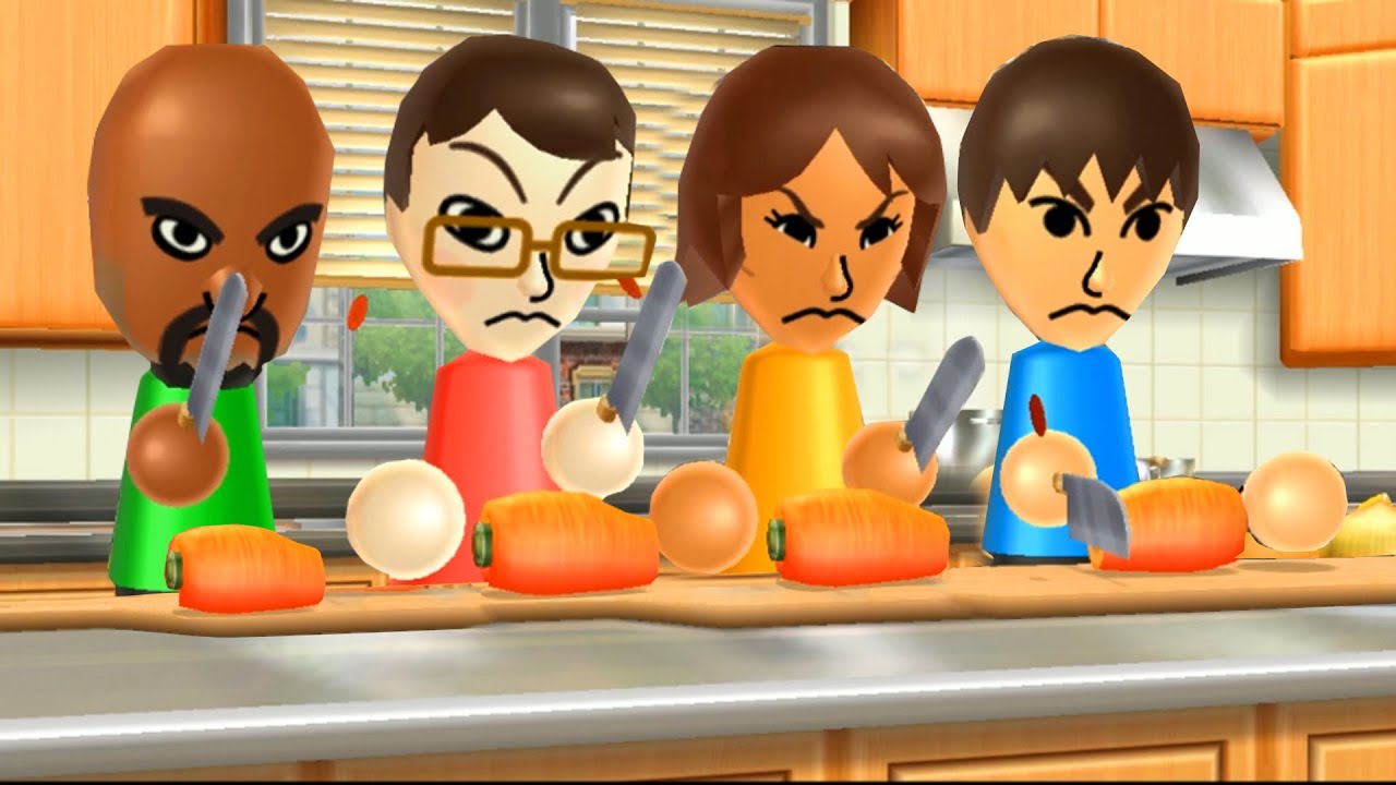 Wii Party Minigames - Player Vs Asami Vs Matt Vs Yoko (Master Difficulty)