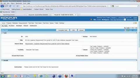 Webinar Managing Requirements - Test and Issues with the Kovair ALM Studio