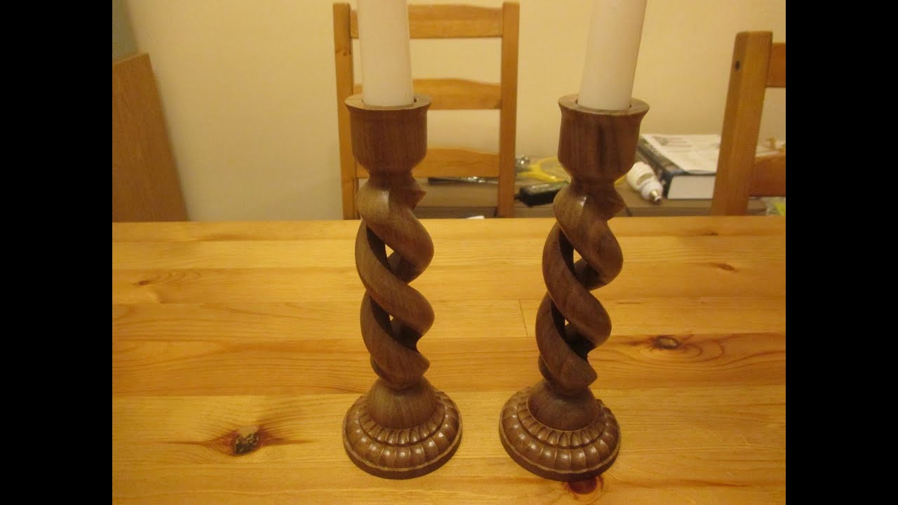 Hollow Spiral Candle Holder, Part 1 YouTube