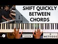 5 MUST LEARN techniques to change Piano chords - SMOOTH, FAST and EASY