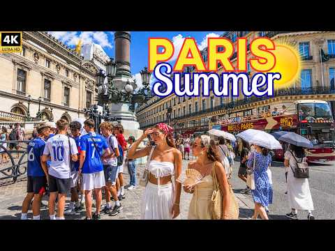 The Most Beautiful  Paris Summer Walk 2026 ☀️ - A Perfect Walk Through Iconic Paris 4K