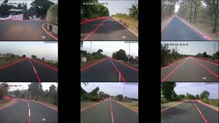 Autonomous Lane Generation and Detection in Real-Time