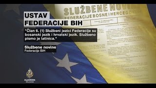 Bosanski jezik - različiti nazivi u ustavima kantona