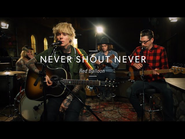 Never Shout Never "Red Balloon" At Guitar Center