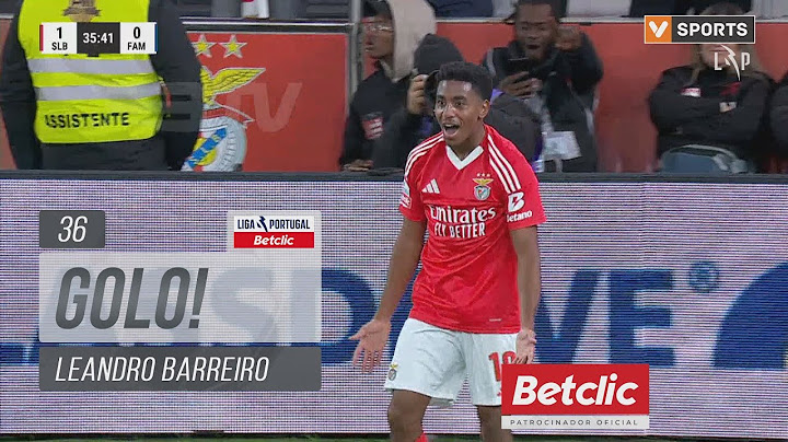 Golo Leandro Barreiro: Benfica (2)-0 Famalicão (Liga 24/25 #18)