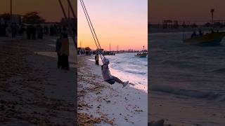 خلیج نایبند travelvlog beachnature عسلویه  shorts